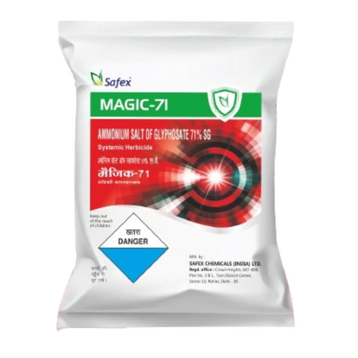 Safex Magic-71 Herbicide - Ammonium Salt of Glyphosate 71% SG