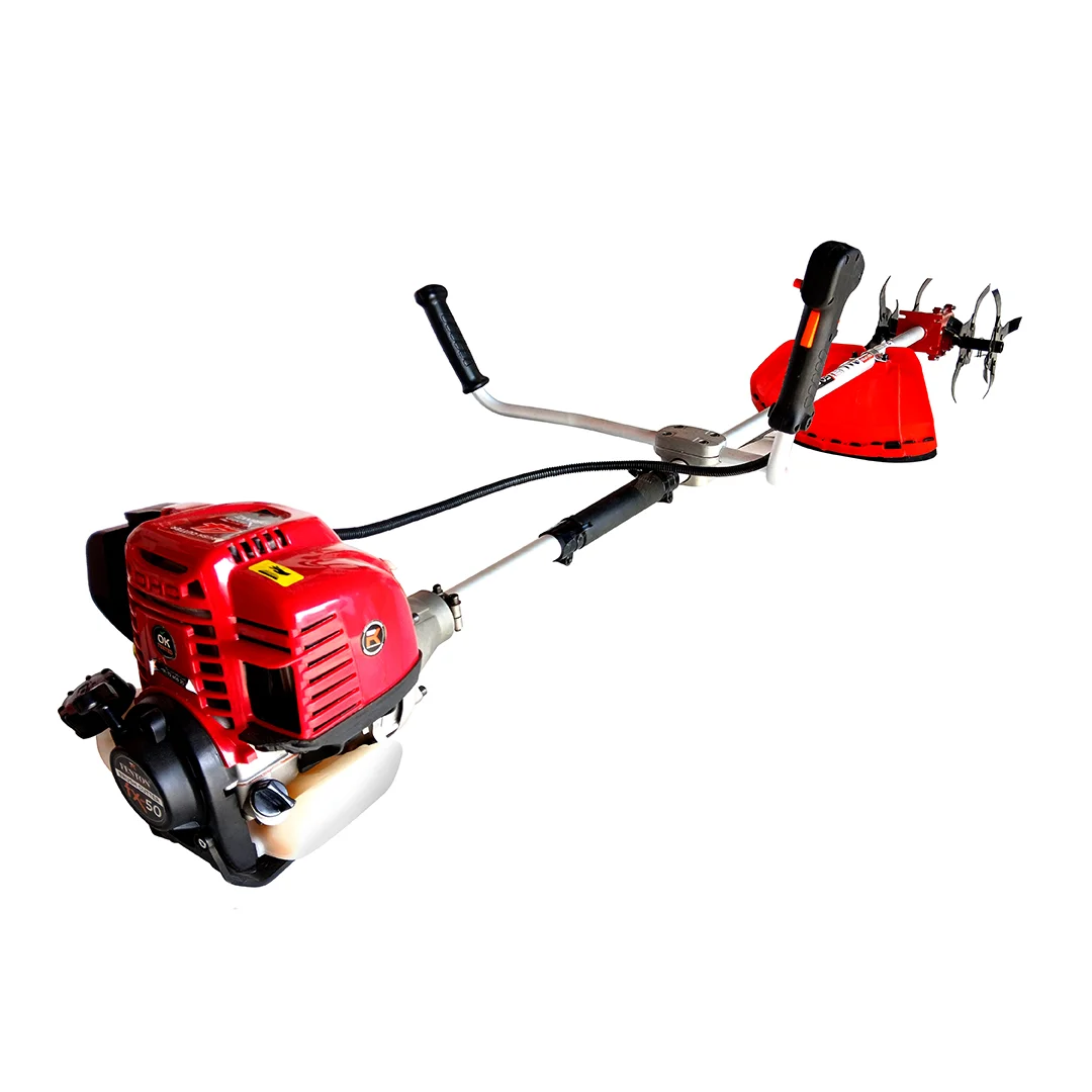 Fenton Krishi 50CC Prime 1.8HP SP 4 Stroke Prime Brush Cutter 80T | 3T | Tap n Go With Tiller Fuel Grass Trimmer