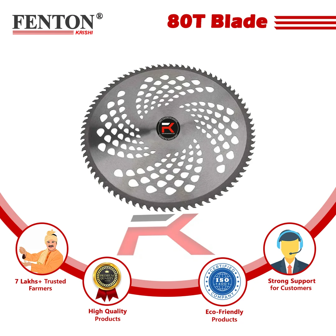 Fenton Krishi 80-Teeth Heavy-Duty Tungsten Blade for Brush Cutters – thumb