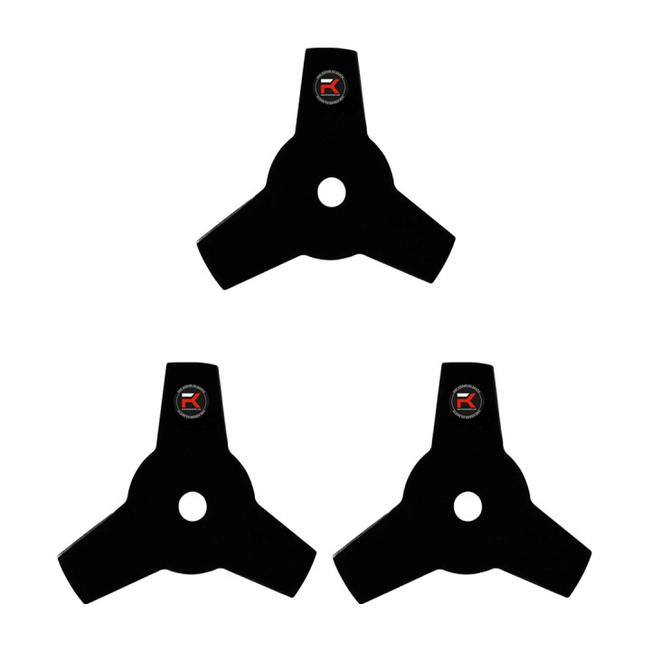 Fenton Krishi 3-Teeth Brush Cutter Blade (Pack of 3)