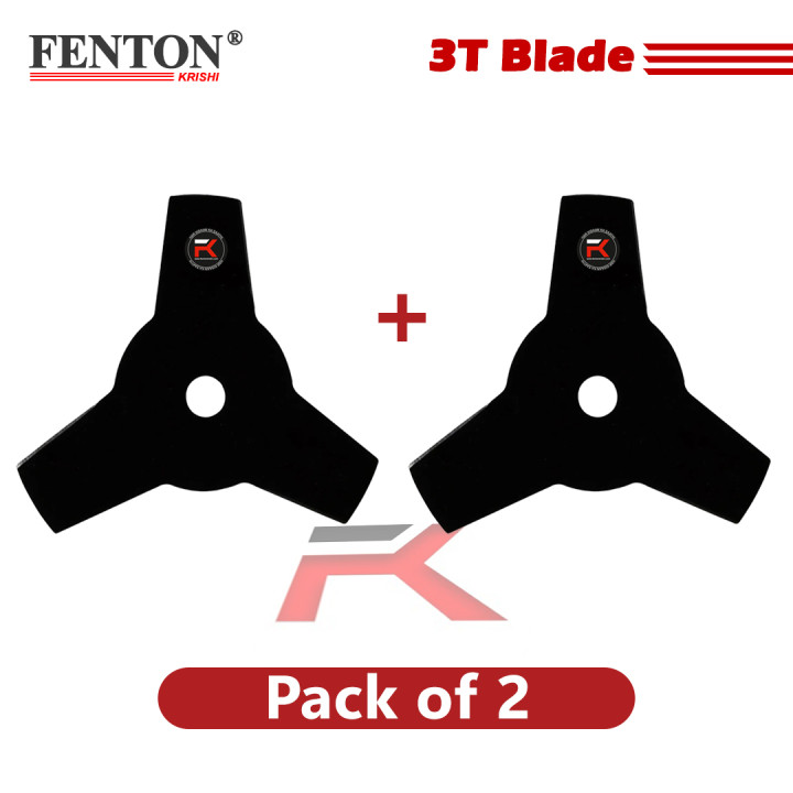 Fenton Krishi 3-Teeth Brush Cutter Blade (Pack of 2) – thumb
