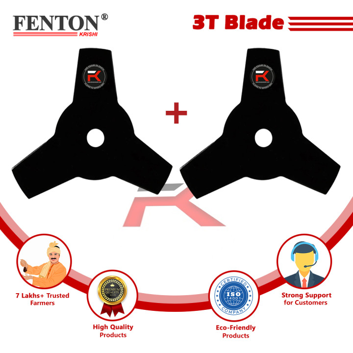 Fenton Krishi 3-Teeth Brush Cutter Blade (Pack of 2) – thumb