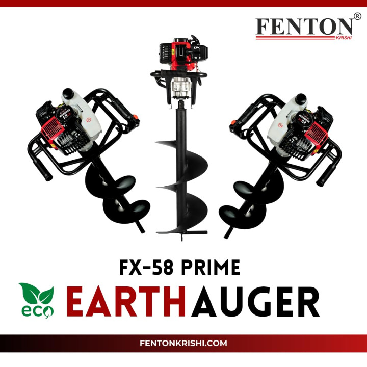 Fenton Krishi 2-Stroke 58CC Petrol Earth Auger – thumb