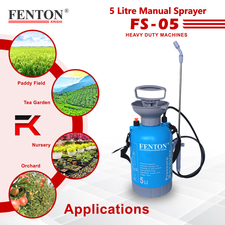 Fenton Krishi FS-05 – 5 Liter Heavy Duty Manual Sprayer – thumb