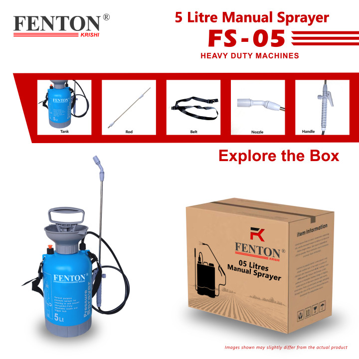 Fenton Krishi FS-05 – 5 Liter Heavy Duty Manual Sprayer – thumb
