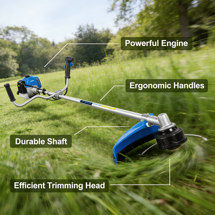 Mechnova MBC37SC 1.35 HP 4 Stroke 37.7cc Brushcutter – thumb