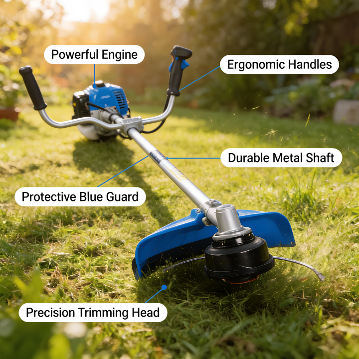 Mechnova MBC37SC 1.35 HP 4 Stroke 37.7cc Brushcutter – thumb