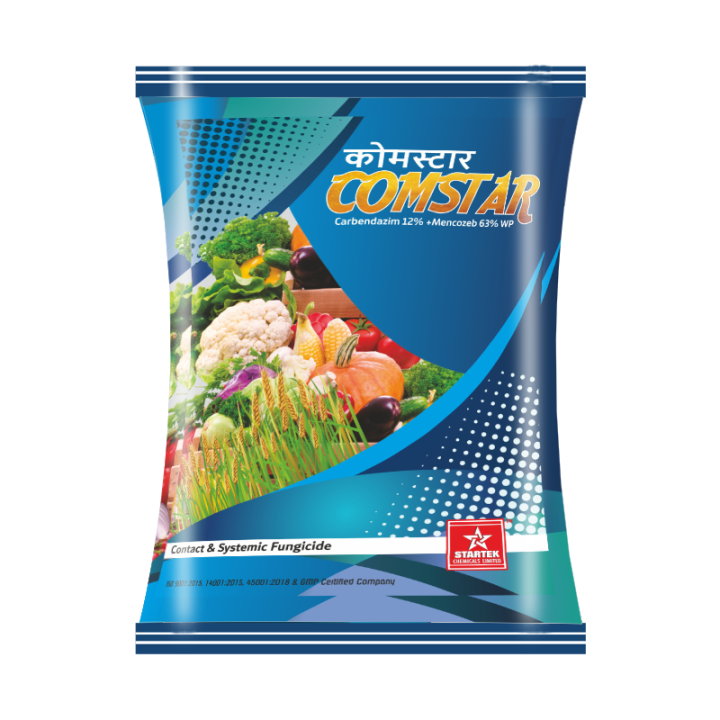 Startek Comstar Carbendazim 12% + Mancozeb 63% WP Fungicide