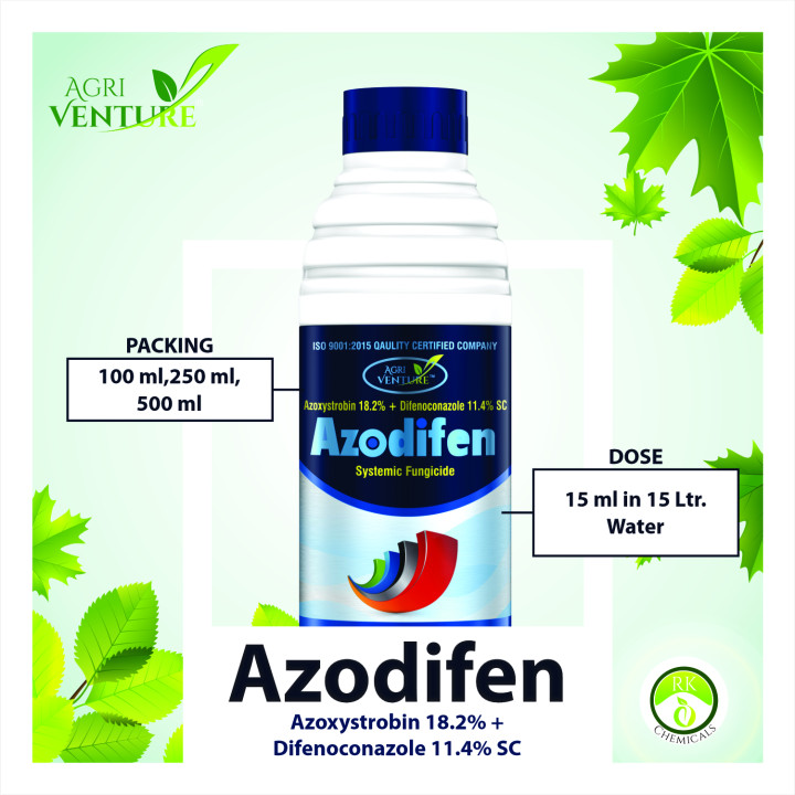 AgriVenture Azodifen Azoxystrobin 18.2% + Difenoconazole 11.4% SC Fungicide – thumb