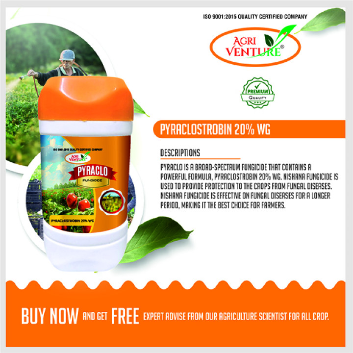 AgriVenture Pyraclo Pyraclostrobin 20% WG Fungicide – thumb