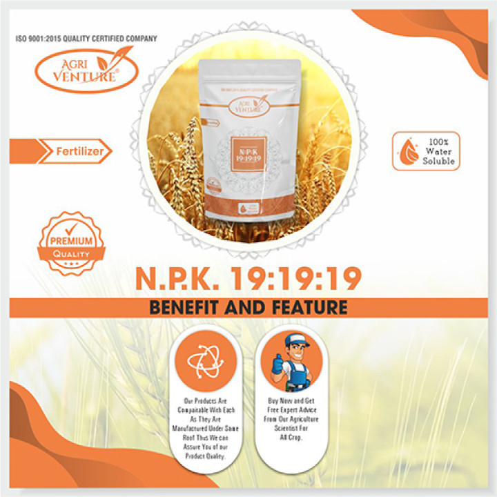AgriVenture NPK 19:19:19 Water Soluble Fertilizer – thumb