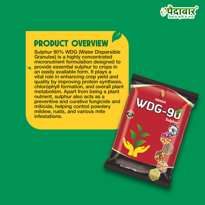Paidavaar Sulphur 90% WDG Fertilizer – thumb