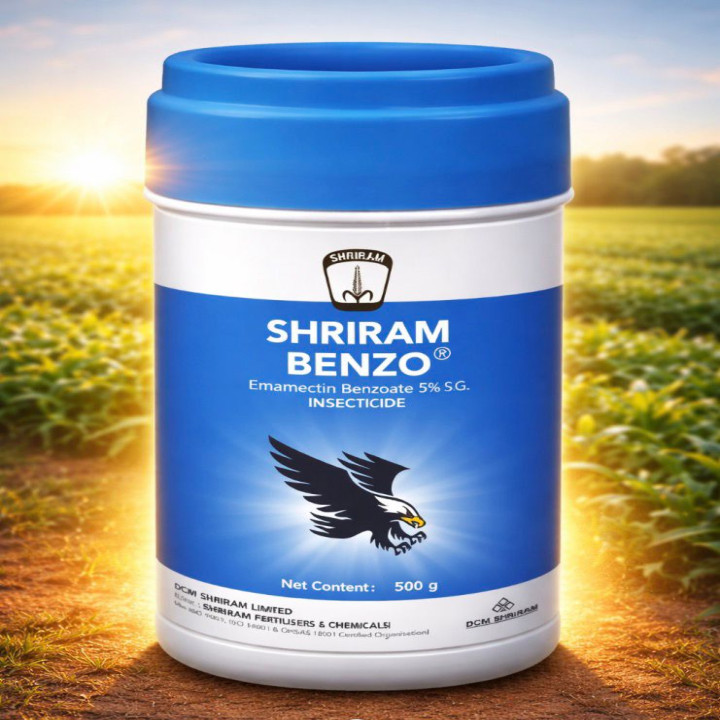 DCM Shriram Benzo Emamectin Benzoate 5% SG Insecticide