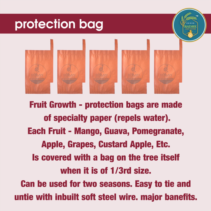 Mango Protection Growth Cover with Carbon Layer – Pack of 100 Pieces – thumb