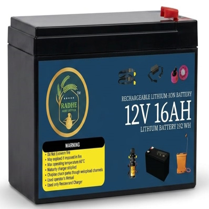Radhe 12x16 Lithium Ion Battery