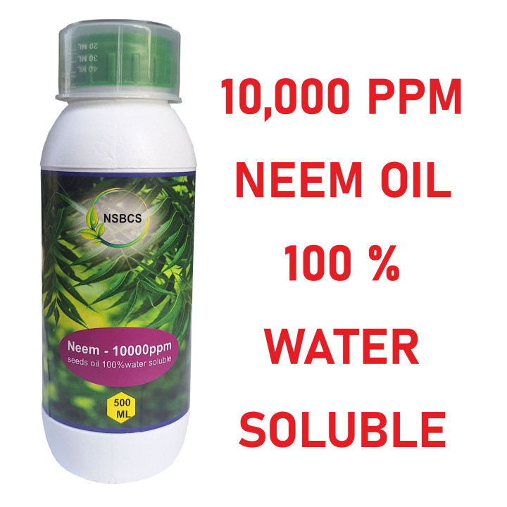 10000 PPM Water Soluble Neem Oil 1 Liter for Organic Crop Protection – thumb