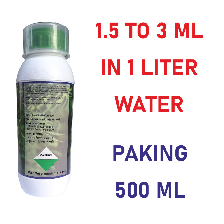 10000 PPM Water Soluble Neem Oil 1 Liter for Organic Crop Protection – thumb