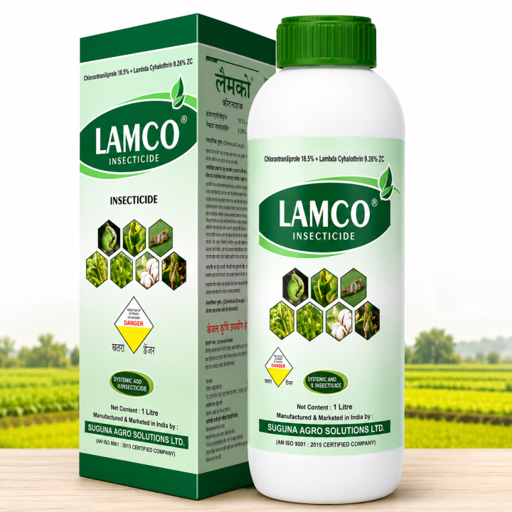 Lamco Insecticide Chlorantraniliprole 18.5% + Lambda Cyhalothrin 9.26% ZC