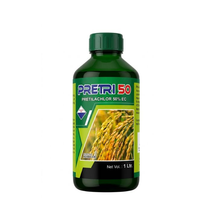Pretri 50 Selective Herbicide for Paddy - Pretilachlor 50% EC