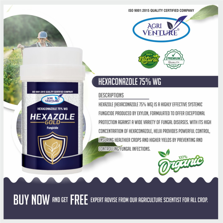 Agriventure Hexazole Gold Systemic Fungicide - Hexaconazole 75% WG – thumb