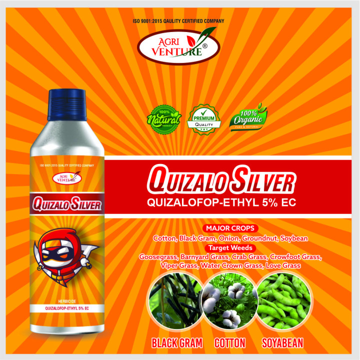 Agriventure Quizalo Silver Selective Herbicide - Quizalofop Ethyl 5% EC – thumb