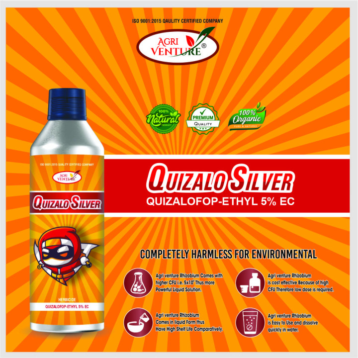 Agriventure Quizalo Silver Selective Herbicide - Quizalofop Ethyl 5% EC – thumb