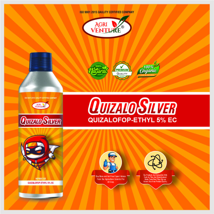 Agriventure Quizalo Silver Selective Herbicide - Quizalofop Ethyl 5% EC – thumb