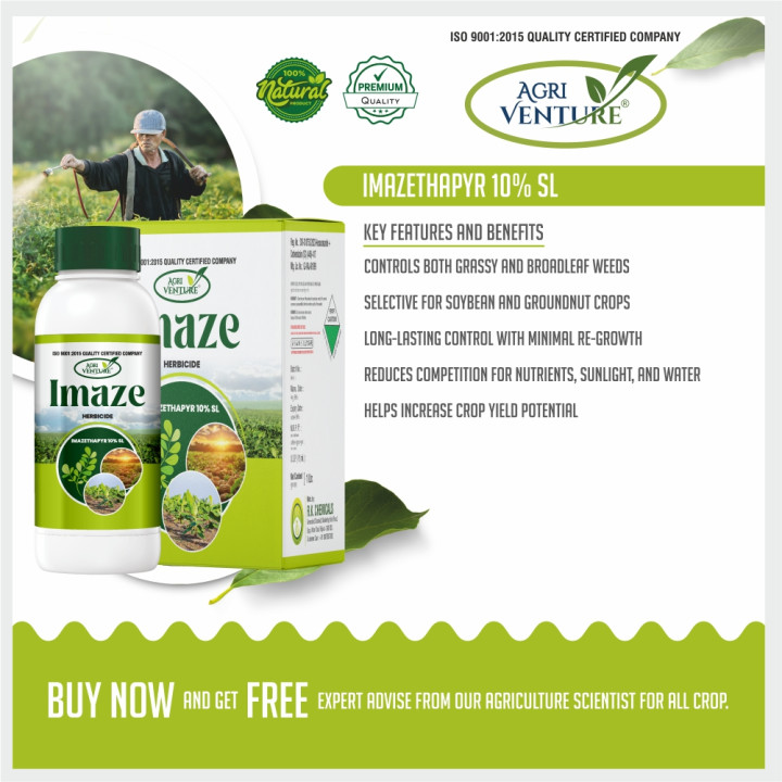 Agriventure Imaze Selective Herbicide - Imazethapyr 10% SL – thumb