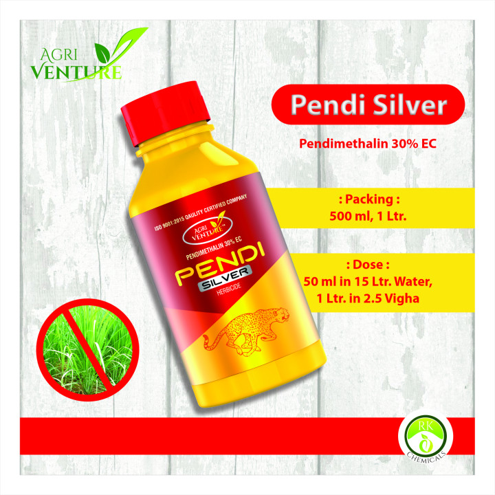 Agriventure Pendi Silver Herbicide - Pendimethalin 30% EC – thumb