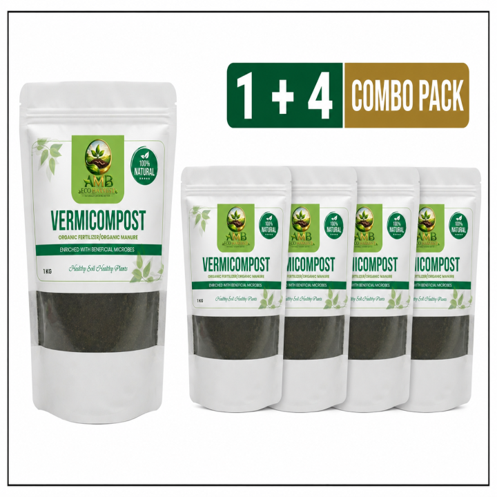 AMB EcoHarvest Organic Prime Vermicompost Fertilizer
