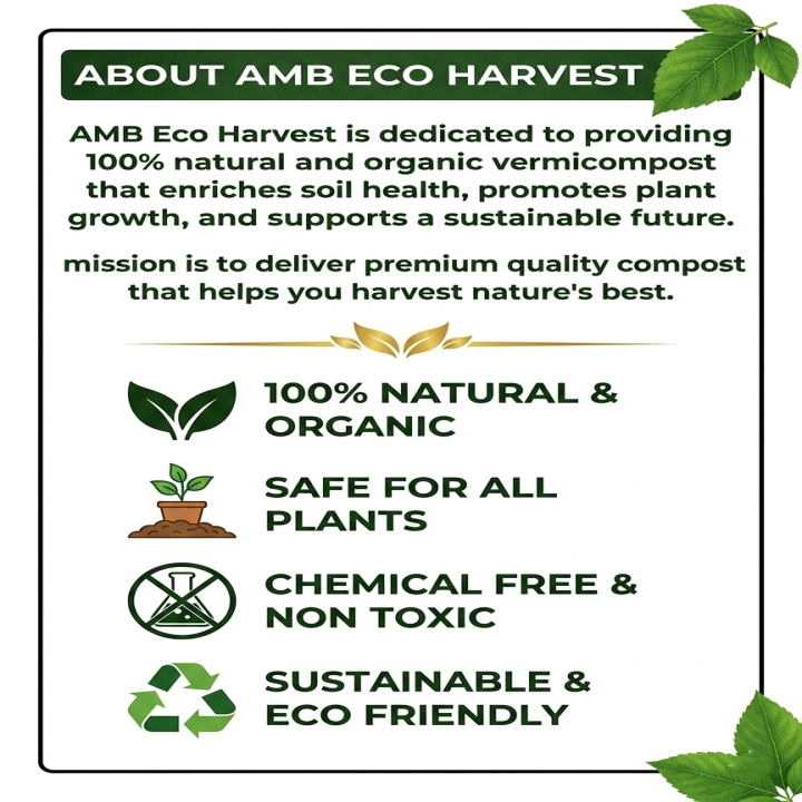 AMB EcoHarvest Organic Prime Vermicompost Fertilizer – thumb