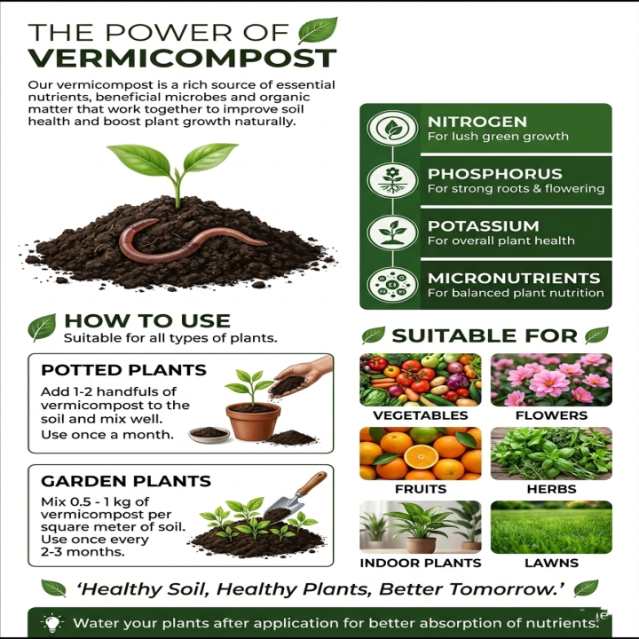 AMB EcoHarvest Organic Prime Vermicompost Fertilizer – thumb