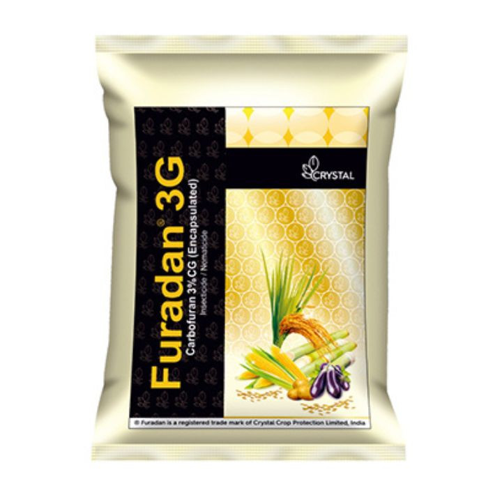 Crystal Furadan 3G Insecticide - Carbofuran 3% CG