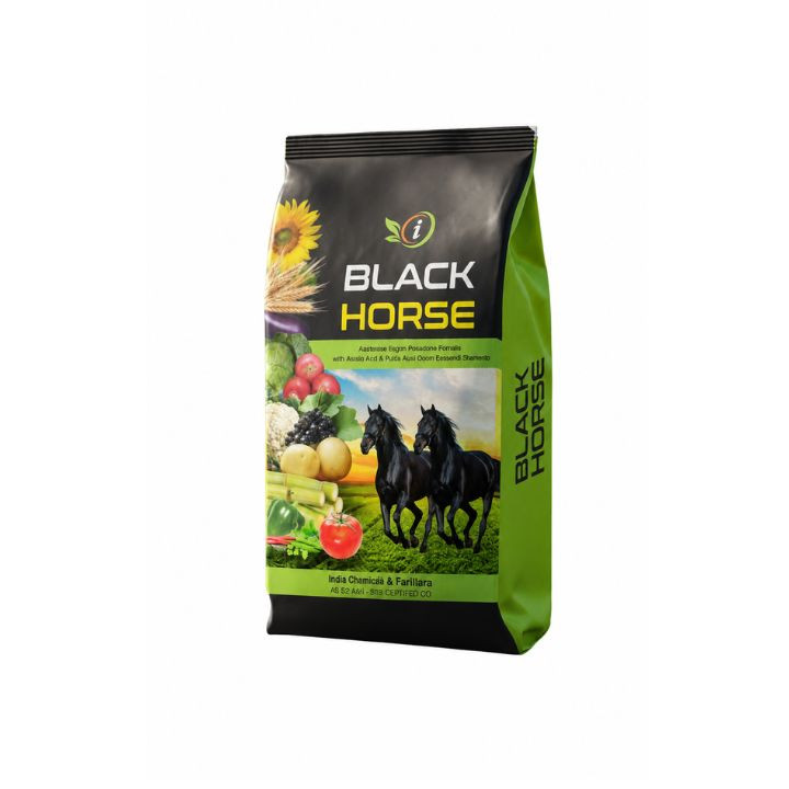 Black Horse Humic Acid 98% (Super Potassium Humate) Biostimulant