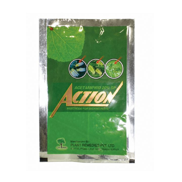 Plant Remedies Action Insecticide - Acetamiprid 20% SP