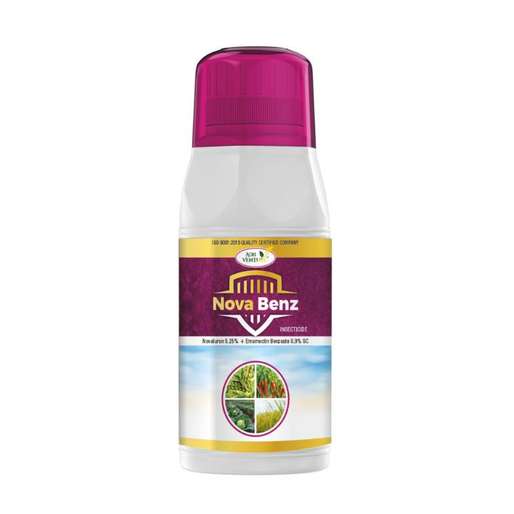 Agriventure Nova Benz Insecticide - Novaluron 5.25% + Emamectin Benzoate 0.9% SC