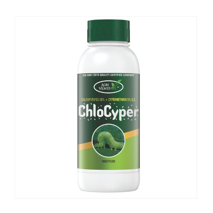 Agriventure Chlo Cyper Insecticide - Chlorpyriphos 50% + Cypermethrin 5% EC