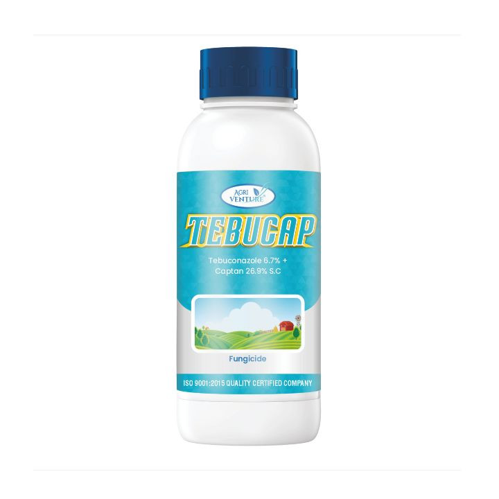 Agriventure Tebucap Fungicide - Tebuconazole 6.7% + Captan 26.9% SC