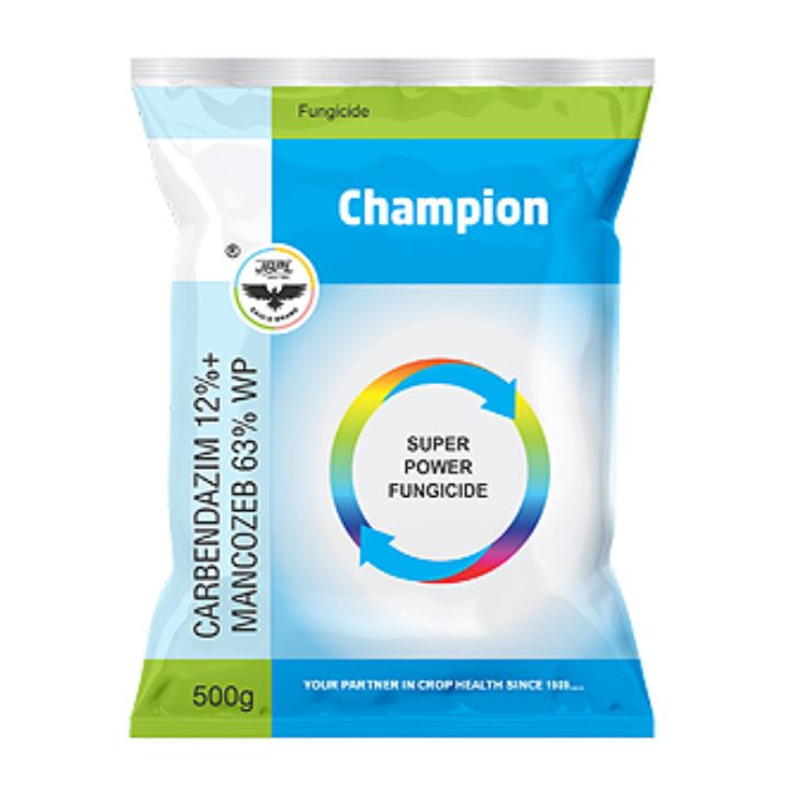 JRPL Champion Fungicide  - Carbendazim 12% + Mancozeb 63% WP