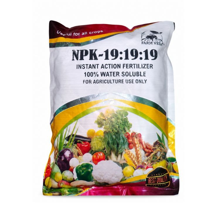Farm Veda NPK 19:19:19 100% Water Soluble Fertilizer
