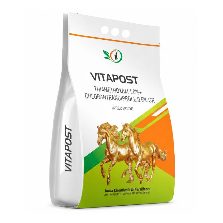 ICF Vitapost Insecticide - Thiamethoxam 1.0% + Chlorantraniliprole 0.5% GR