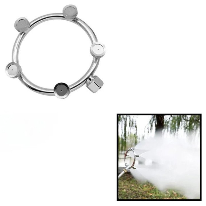 Stainless Steel 5 Face Round Sprayer Nozzle for Battery & Power Sprayer Lance – thumb