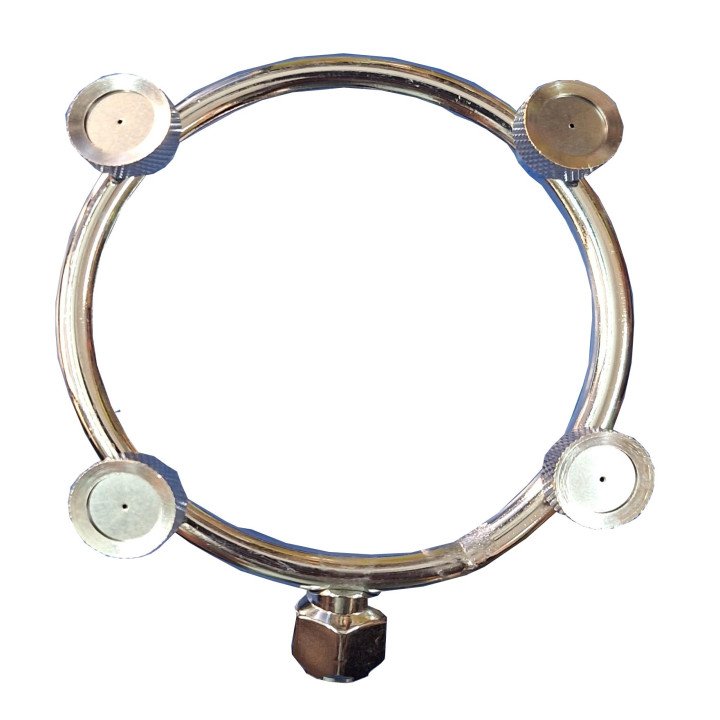 Stainless Steel 4 Face Round Nozzle for Battery Sprayer – thumb