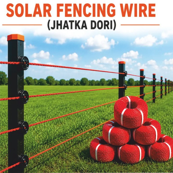 Electric Zatka Dori (Electric Fence Polywire) – 1950 Feet – thumb