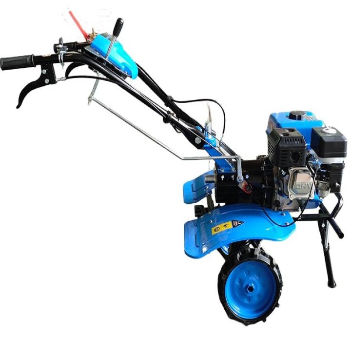 Mechnova 7 HP Petrol Power Weeder Solid Tyre with Side Disc | 208cc 4-Stroke Engine (MT900GAS1-208CC) – thumb