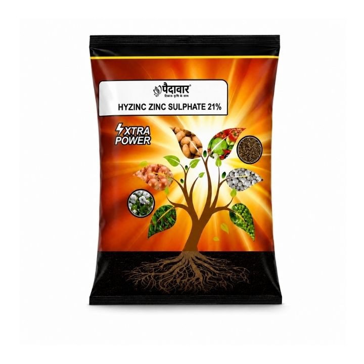 Paidavaar Hyzinc Zinc Sulphate (Zn 21% + S 10%) Micronutrient Fertilizer
