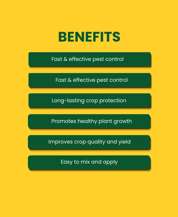 Paidavaar Takkar Insecticide - Thiamethoxam 12.6% + Lambda-Cyhalothrin 9.5% ZC – thumb