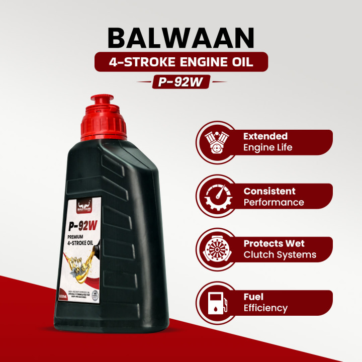 Balwaan 4 Stroke Oil P-92W - 650 ml – thumb