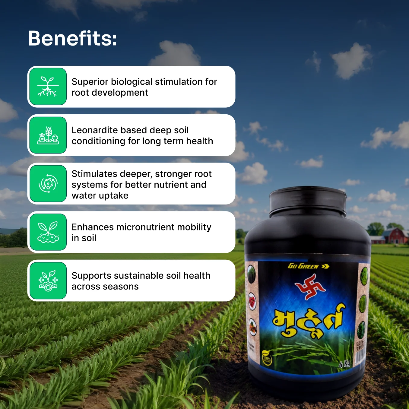 Lacgene Go Green Muhurat Organic Root and Yield Enhancer – thumb