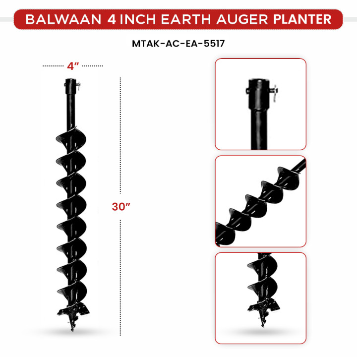 Balwaan 4" Planter Double Spiral – thumb